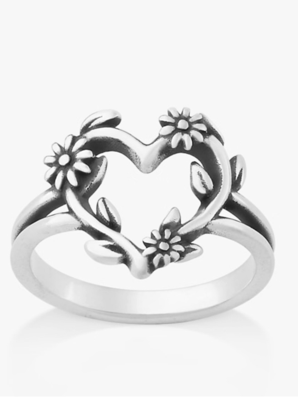 James Avery Flower Heart Vine Ring RETAILS FOR $89 LIKE & GET 20/25% OFF